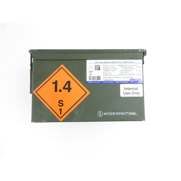 METAL AMMO TIN