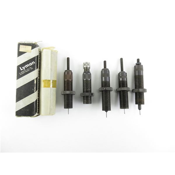 ASSORTED LYMAN RELOADING DIES LOT