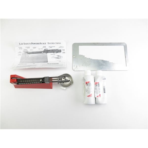 LEE SAFETY POWDER SCALE ETC. LOT