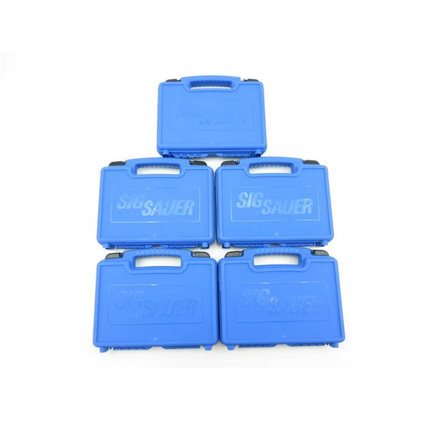 HARD NON-PADDED HANDGUN CASES LOT