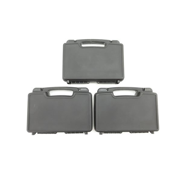 HARD PADDED HANDGUN CASES LOT