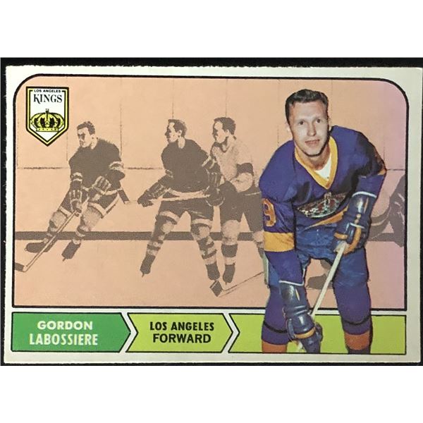 1968-69 O-PEE-CHEE GORD LABOSSIERE ROOKIE CARD