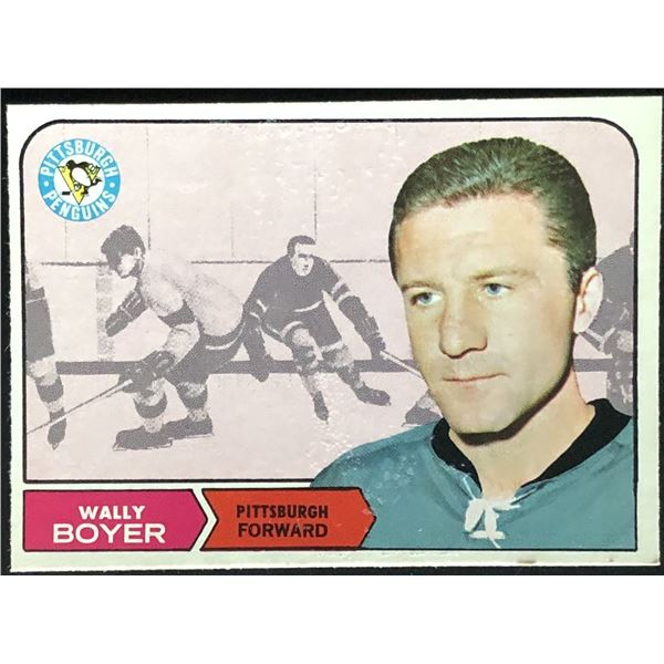 1968-69 O-PEE-CHEE WALLY BOYER