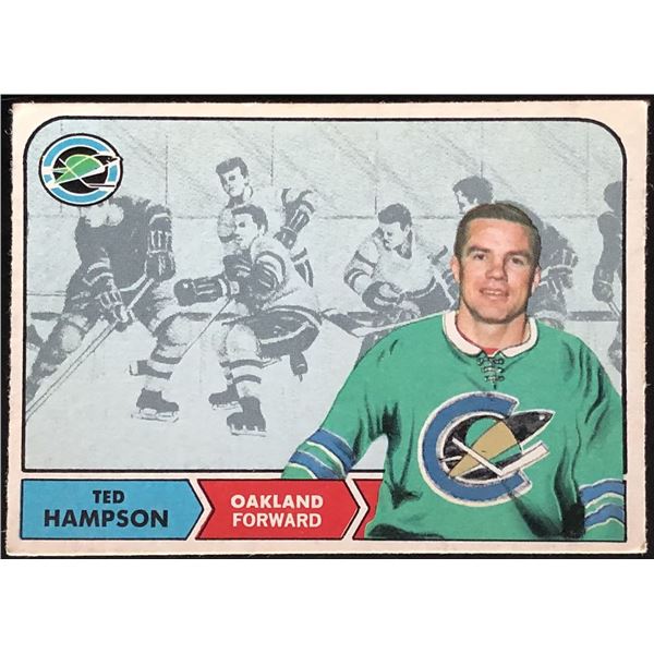 1968-89 O-PEE-CHEE TED HAMPSON