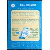 Image 2 : 1969-70 O-PEE-CHEE BILL COLLINS
