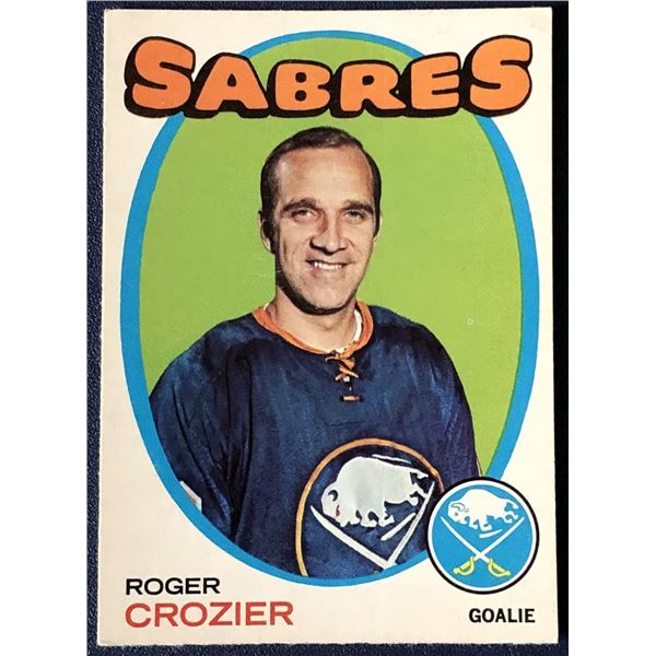 1971-72 O-PEE-CHEE ROGER CROZIER