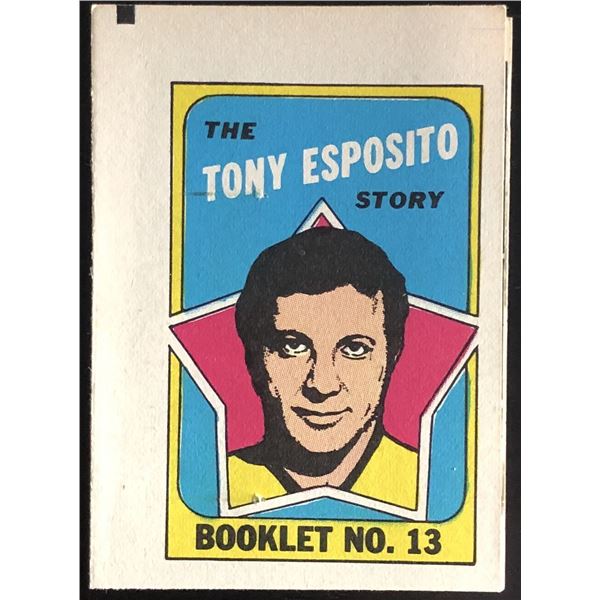 1971-72 O-PEE-CHEE TONY ESPOSITO (HOF)