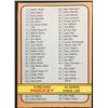 Image 1 : 1972-73 O-PEE-CHEE 1st SERIES CHECKLIST