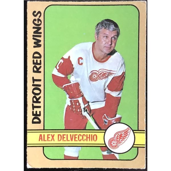 1972-73 O-PEE-CHEE ALEX DELVECCHIO (HOF)