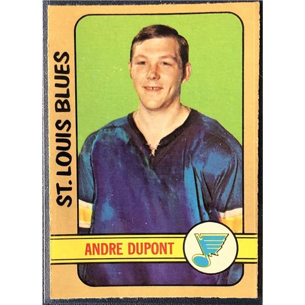 1972-73 O-PEE-CHEE ANDRE DUPONT ROOKIE CARD