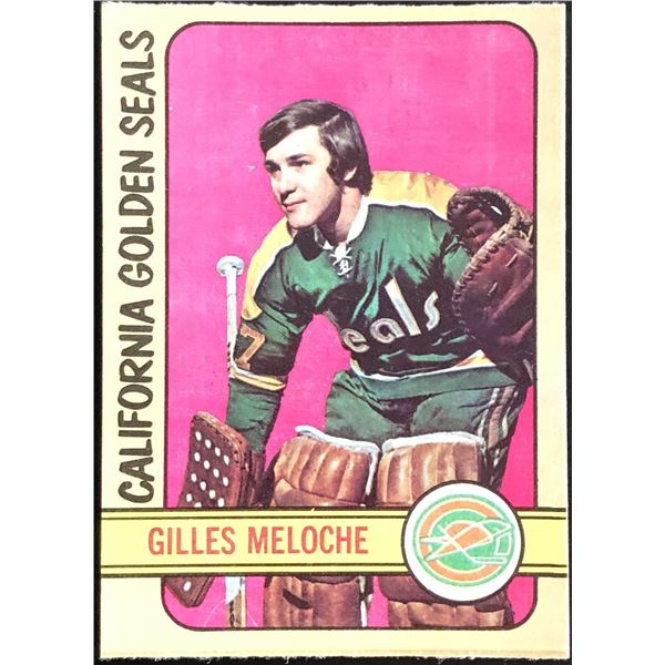 1972-73 O-PEE-CHEE GILLES MELOCHE ROOKIE CARD