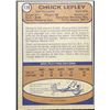 Image 2 : 1974-75 O-PEE-CHEE CHUCK LEFLEY