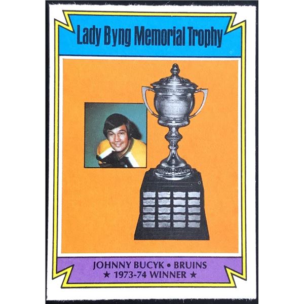 1974-75 O-PEE-CHEE JOHNNY BUCYK (HOF)