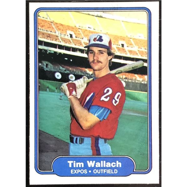 1982 FLEER TIM WALLACH ROOKIE CARD