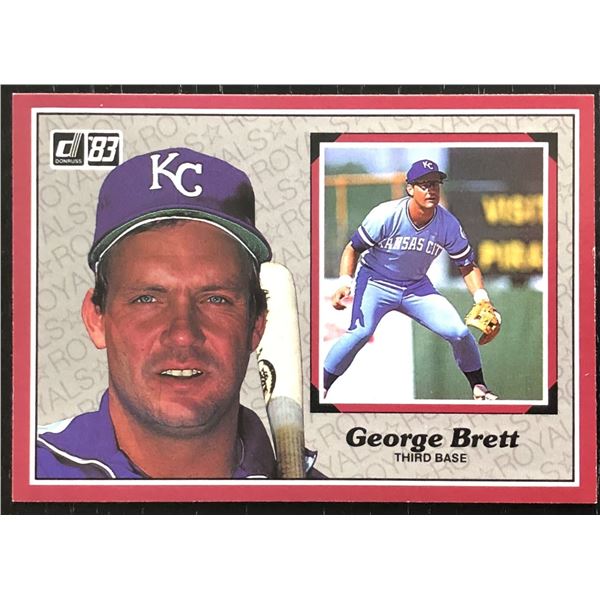 1983 DONRUSS ACTION ALLSTARS GEORGE BRETT (HOF)