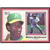 Image 1 : 1983 DONRUSS ACTION ALLSTARS RICKEY HENDERSON (HOF)