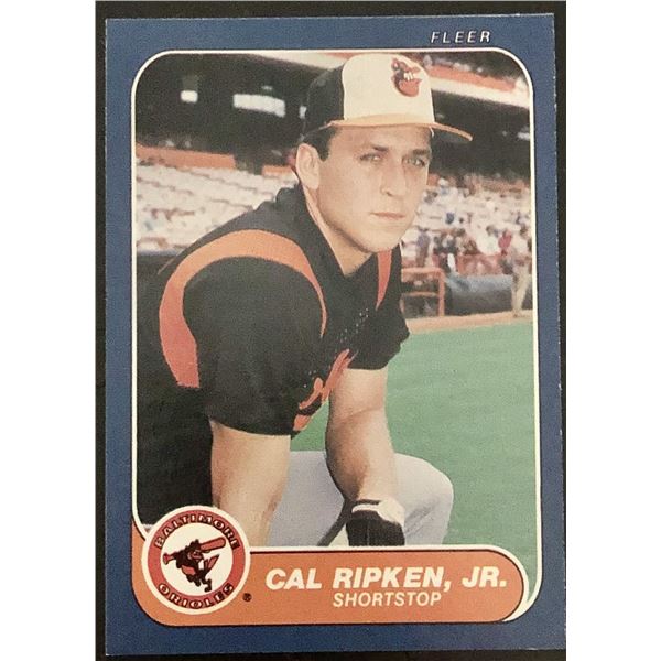 1986 FLEER CAL RIPKEN JR. (HOF)