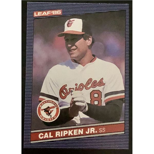 1986 LEAF CAL RIPKEN JR. (HOF)