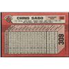 Image 2 : 1989 BOWMAN CHRIS SABO ROOKIE CARD