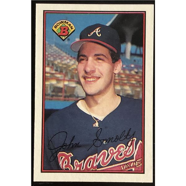 1989 BOWMAN JOHN SMOLTZ (HOF) ROOKIE CARD
