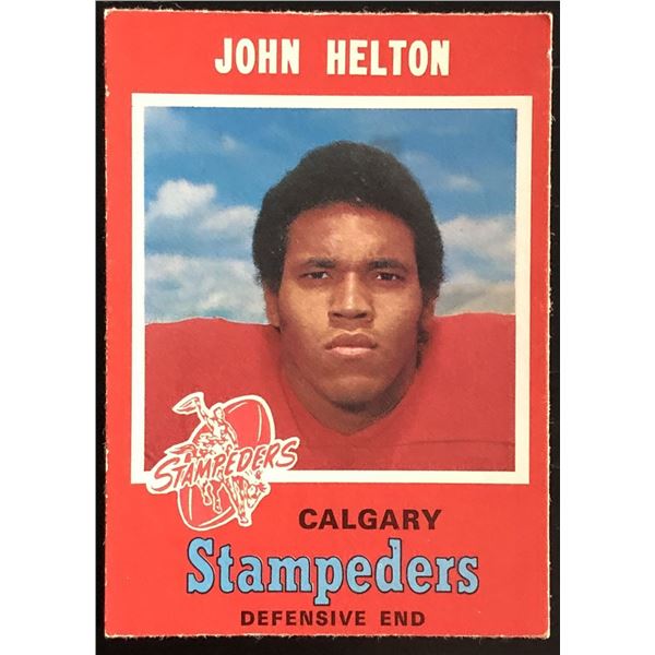 1971 O-PEE-CHEE JOHN HELTON (HOF)