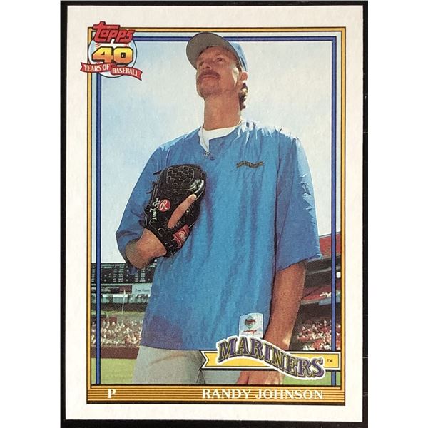 1991 TOPPS RANDY JOHNSON (HOF)