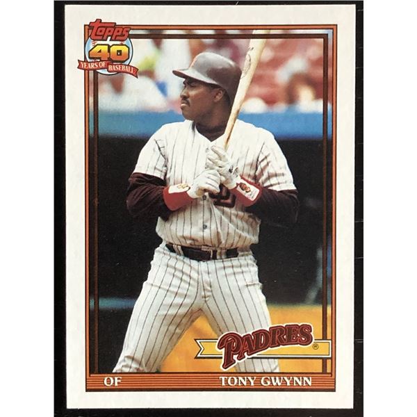 1991 TOPPS TONY GWYNN (HOF)