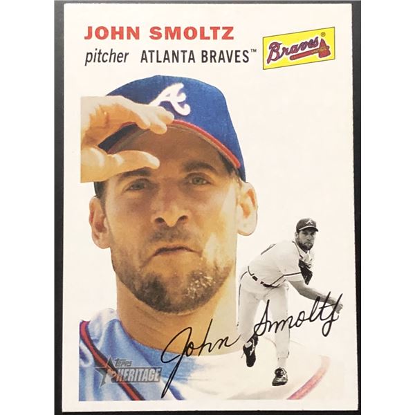 2003 TOPPS HERITAGE JOHN SMOLTZ (HOF)
