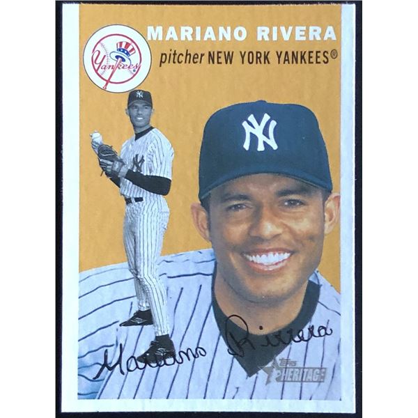 2003 TOPPS HERITAGE MARIANO RIVERA (HOF)