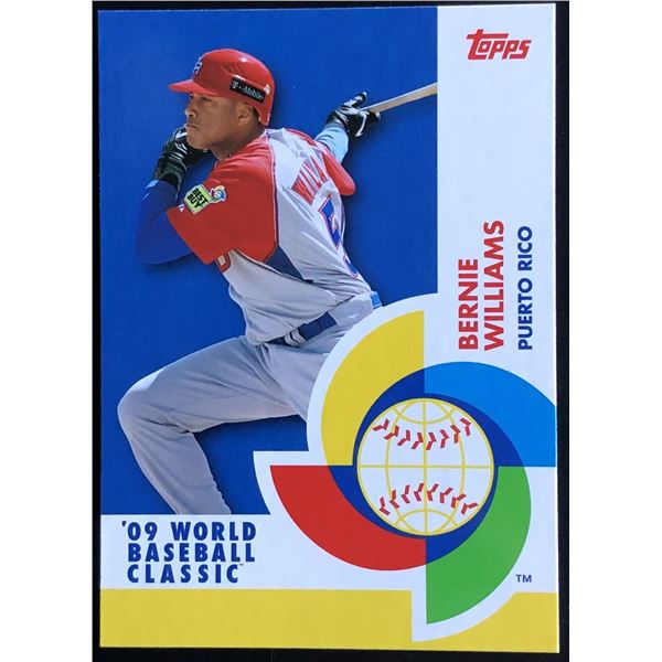 2009 TOPPS WORLD BASEBALL CLASSIC BERNIE WILLIAMS