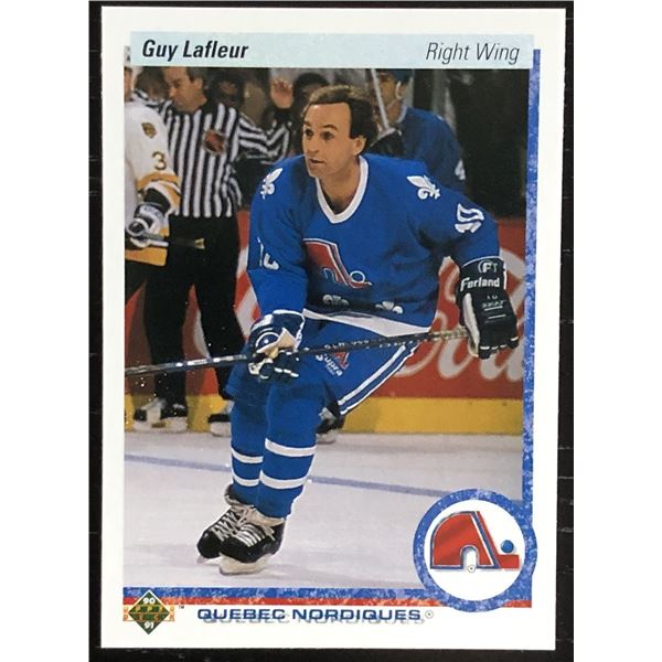 1990-91 UPPER DECK GUY LAFLEUR (HOF)