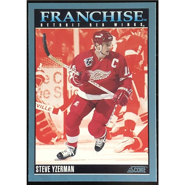1992-93 SCORE STEVE YZERMAN (HOF)