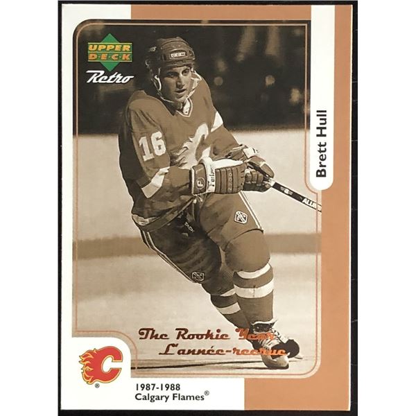 1999-2000 UPPER DECK RETRO BRETT HULL (HOF)
