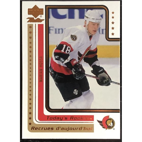 1999-2000 UPPER DECK RETRO MARIAN HOSSA (HOF) ROOKIE CARD