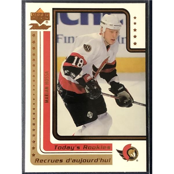 1999-2000 UPPER DECK RETRO MARIAN HOSSA (HOF) ROOKIE CARD