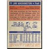 Image 2 : 1972-73 TOPPS JIM WASHINGTON