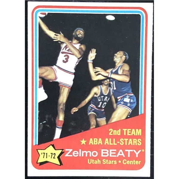 1972-73 TOPPS ZELMO BEATY (HOF)