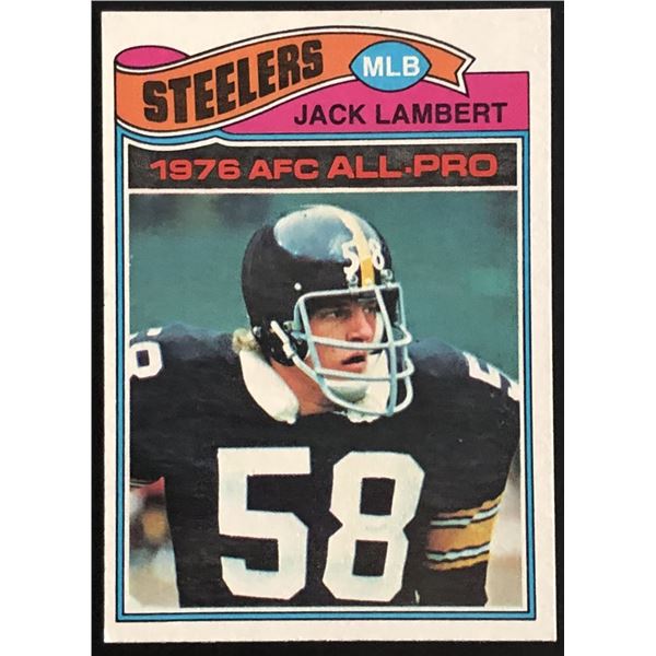 1977 TOPPS JACK LAMBERT (HOF)