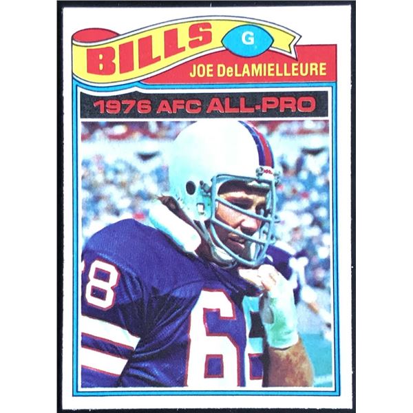 1977 TOPPS NFL JOE DeLAMIELLEURE (HOF)