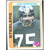 Image 1 : 1978 TOPPS JOE GREENE (HOF)