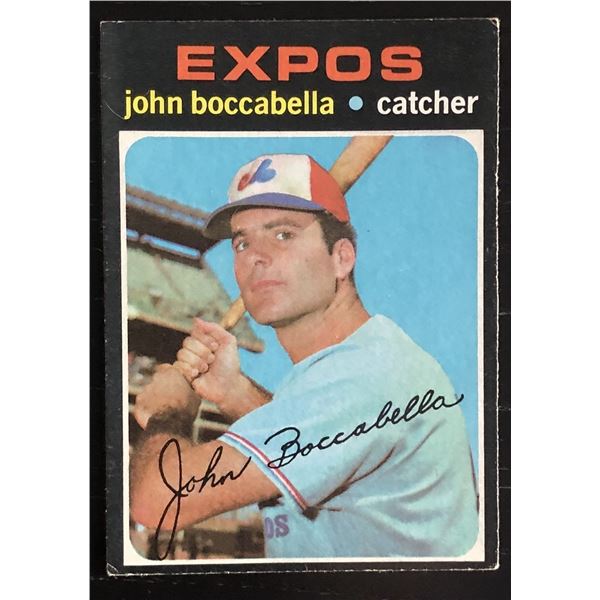 1971 TOPPS JOHN BOCCABELLA