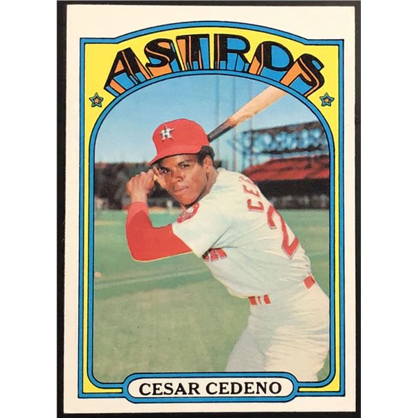 1972 TOPPS CESAR CEDENO