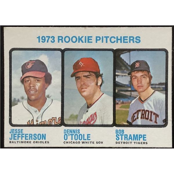 1973 TOPPS HI NUMBER JESSE JEFFERSON ROOKIE CARD