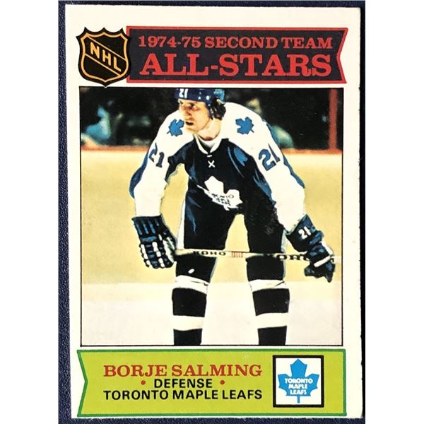 1975-76 O-PEE-CHEE BORJE SALMING (HOF)
