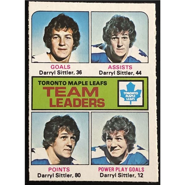 1975-76 O-PEE-CHEE DARRYL SITTLER (HOF)