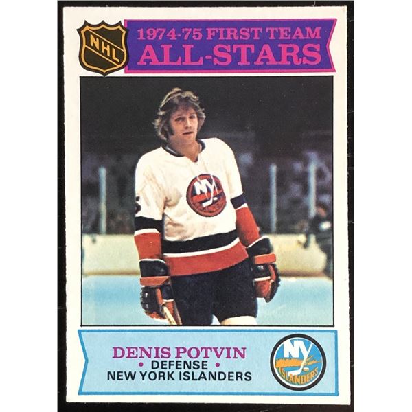1975-76 O-PEE-CHEE DENIS POTVIN (HOF)