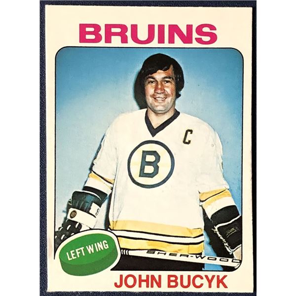 1975-76 O-PEE-CHEE JOHN BUCYK (HOF)