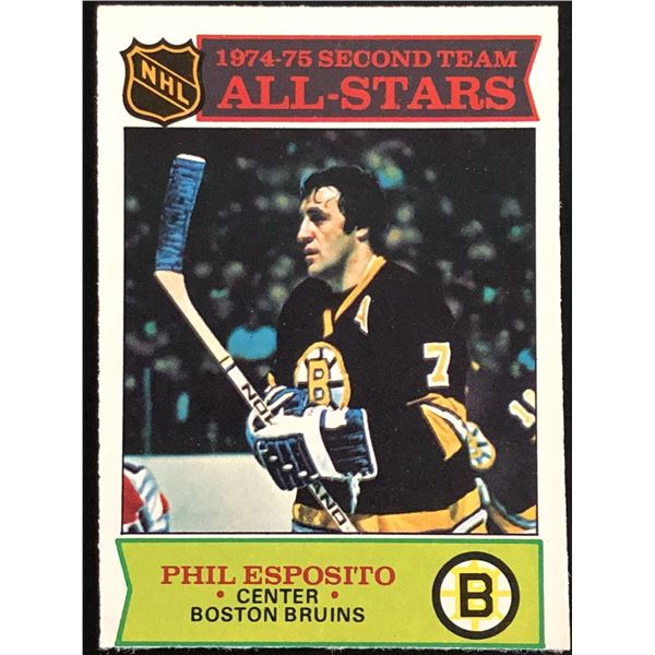 1975-76 O-PEE-CHEE PHIL ESPOSITO (HOF)