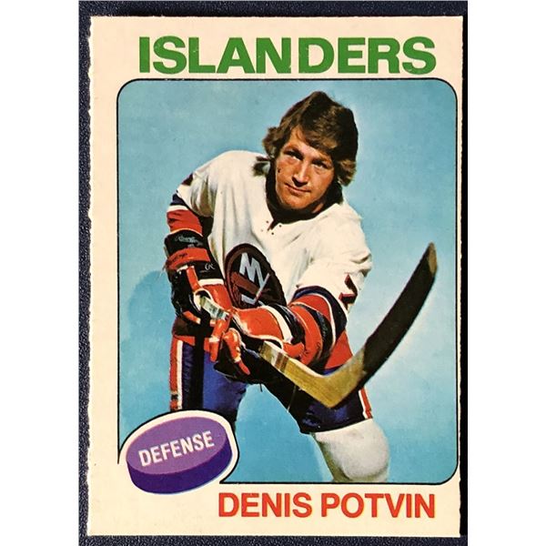1975-76 O-PEE-CHEE DENIS POTVIN (HOF)