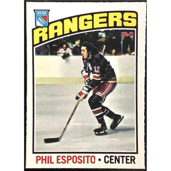 1976-77 O-PEE-CHEE PHIL ESPOSITO (HOF)